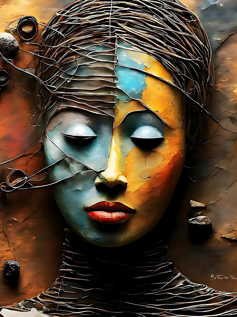 Be Free to Yourself | Before Awakening | Canvas Painting product image (1)