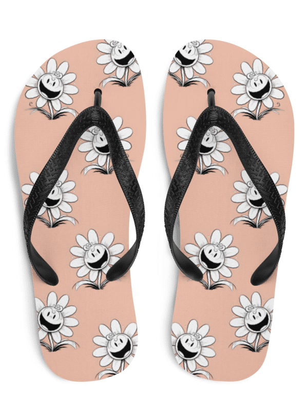 Crazy Daisy Flip Flops product image (1)