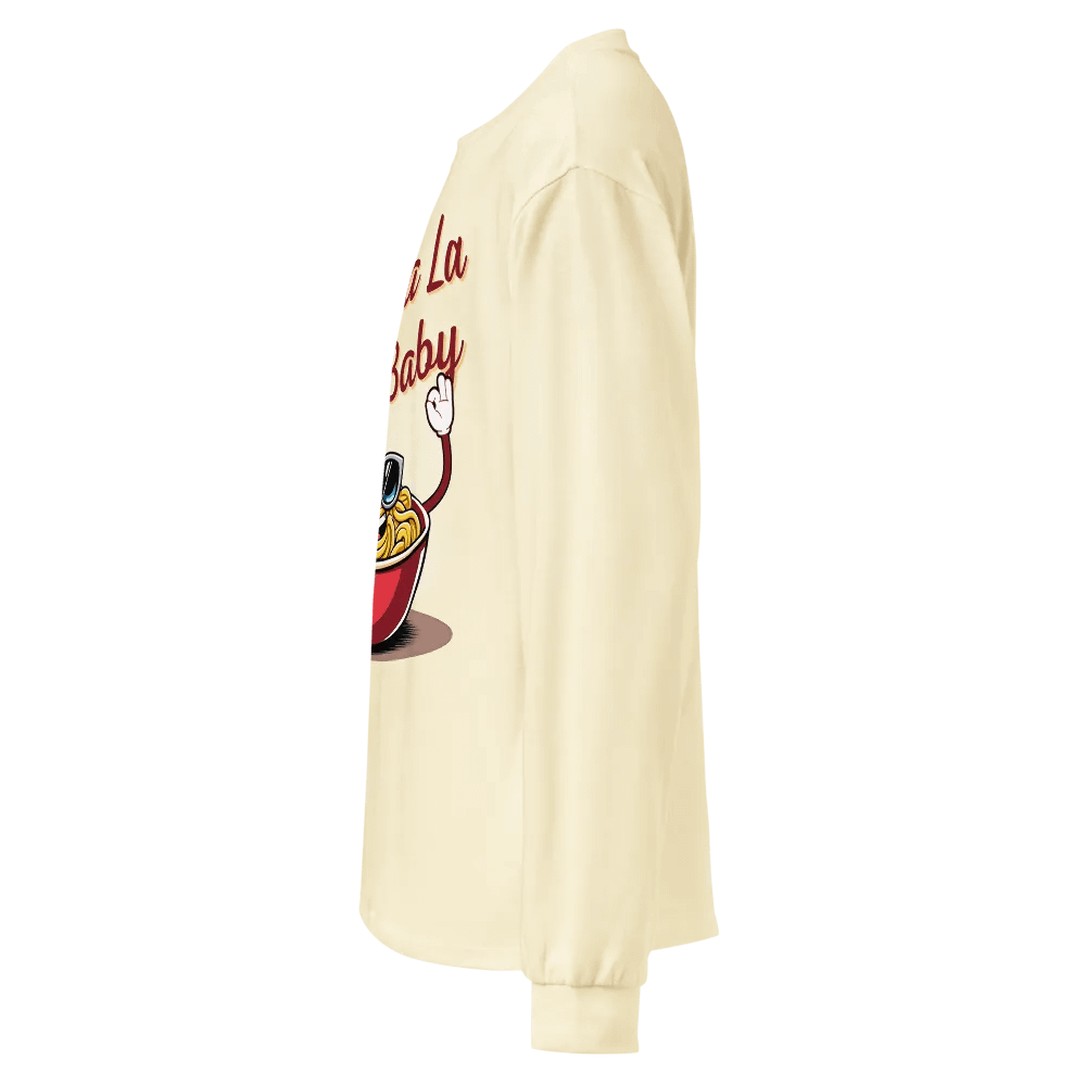 Pasta La Vista Baby Long Sleeve Shirt product image (9)