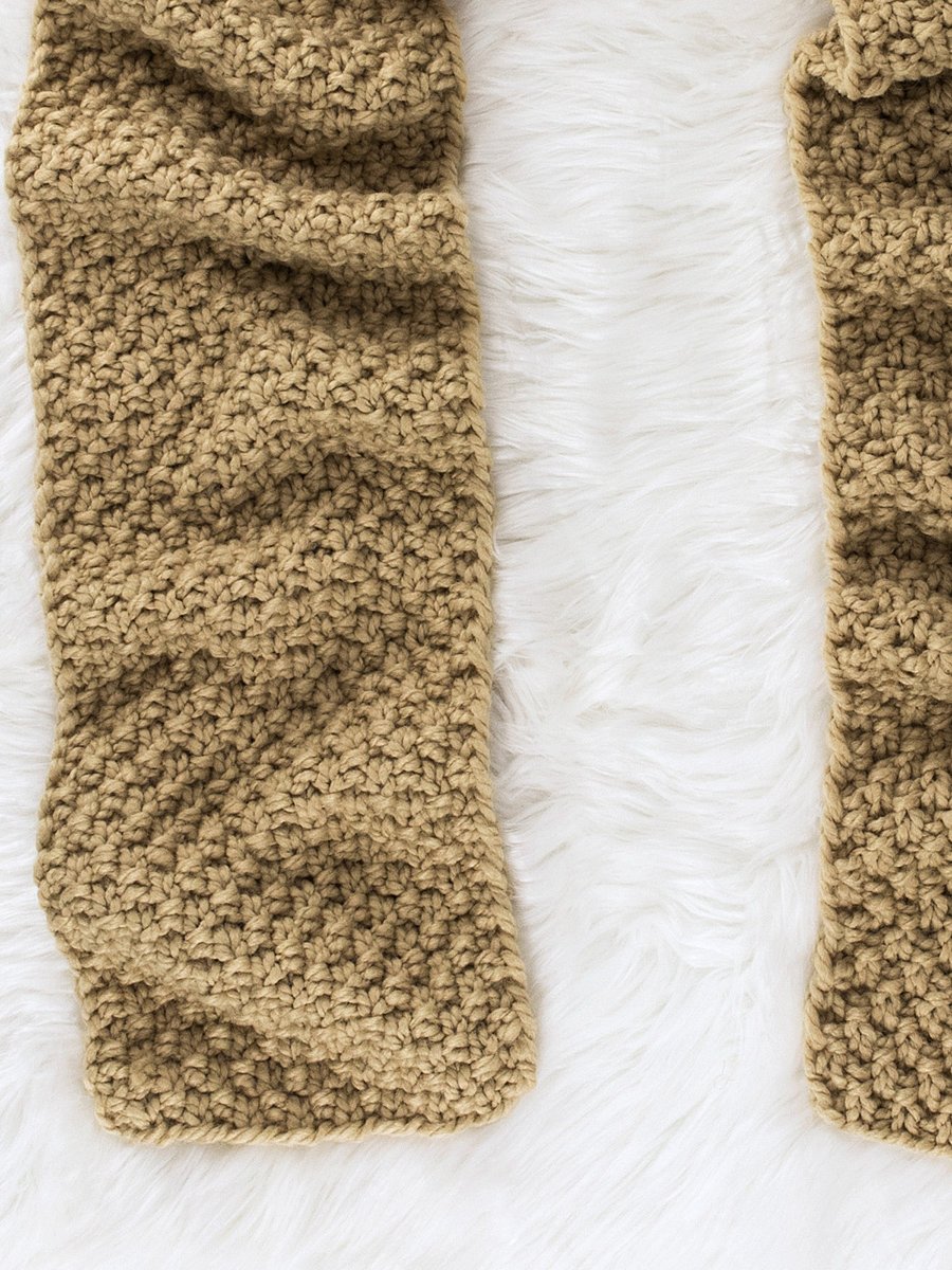 Easy Scarf Knitting Pattern - Toasty product image (3)