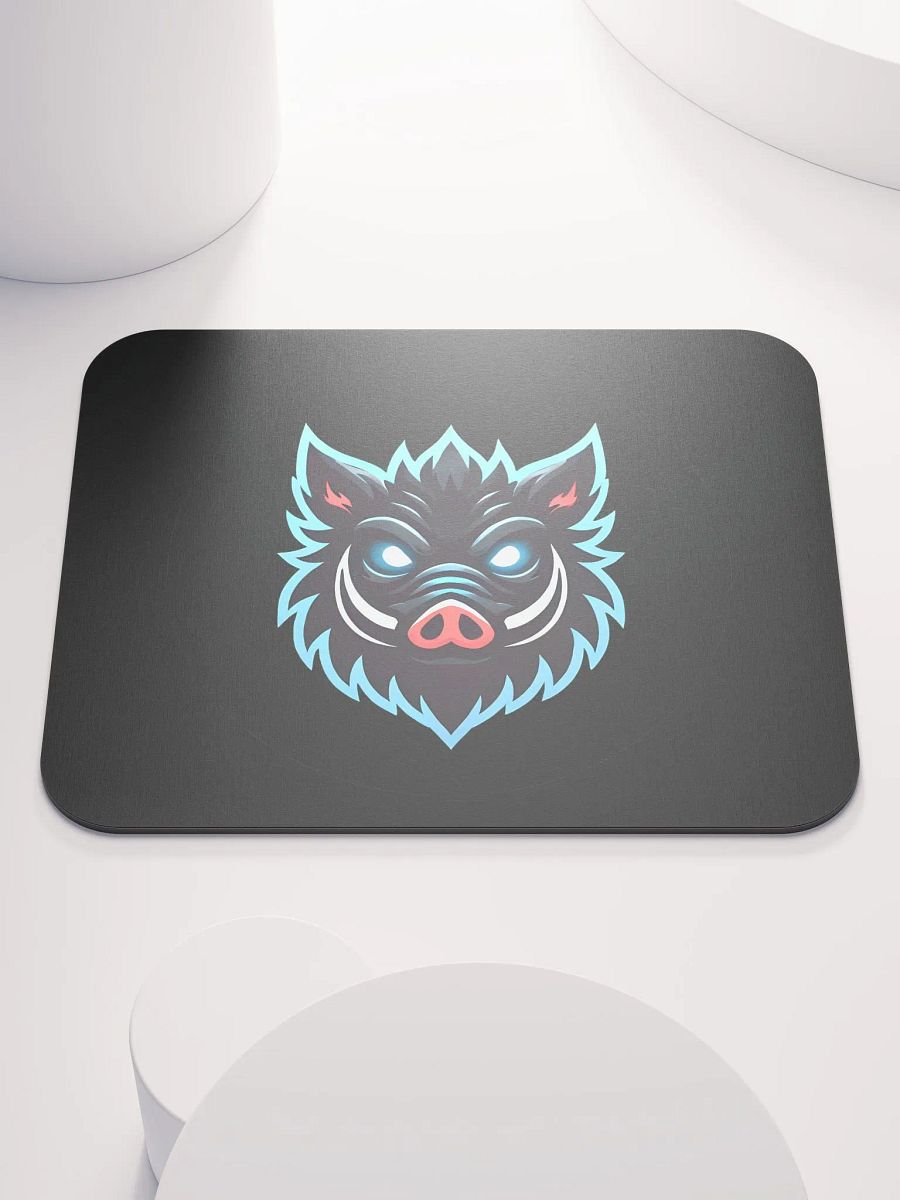 Glowing Boar's Head Mouse Pad product image (1)