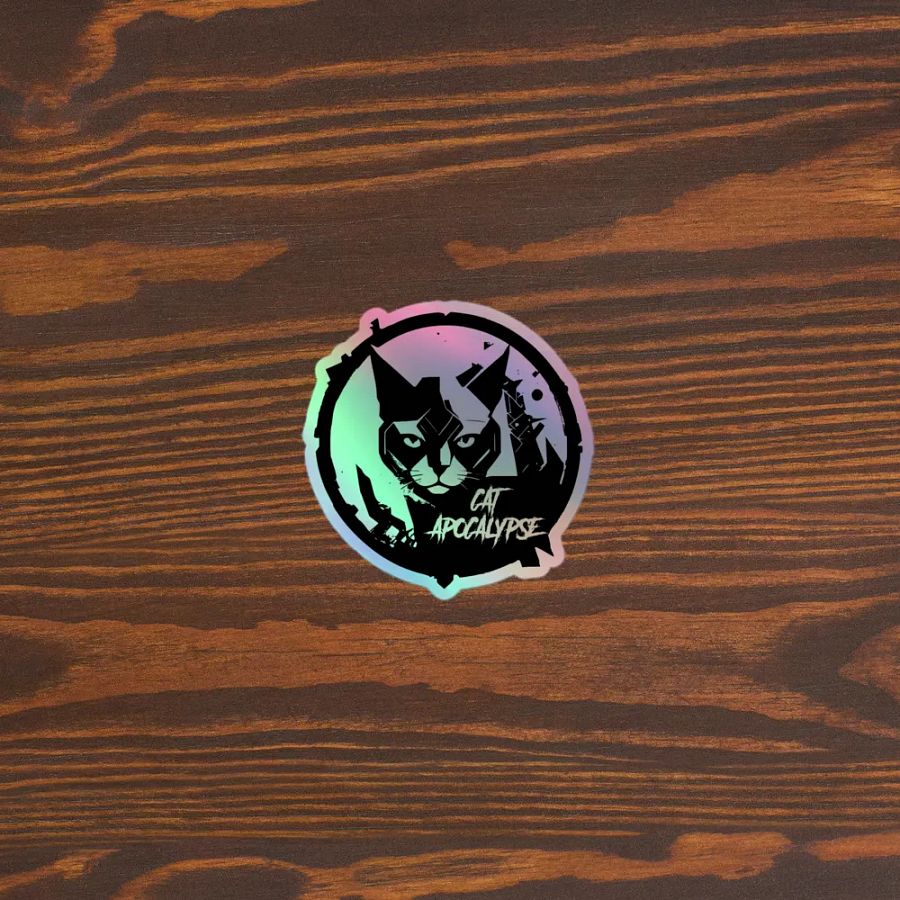 Cat Apocalypse basic sticker product image (5)