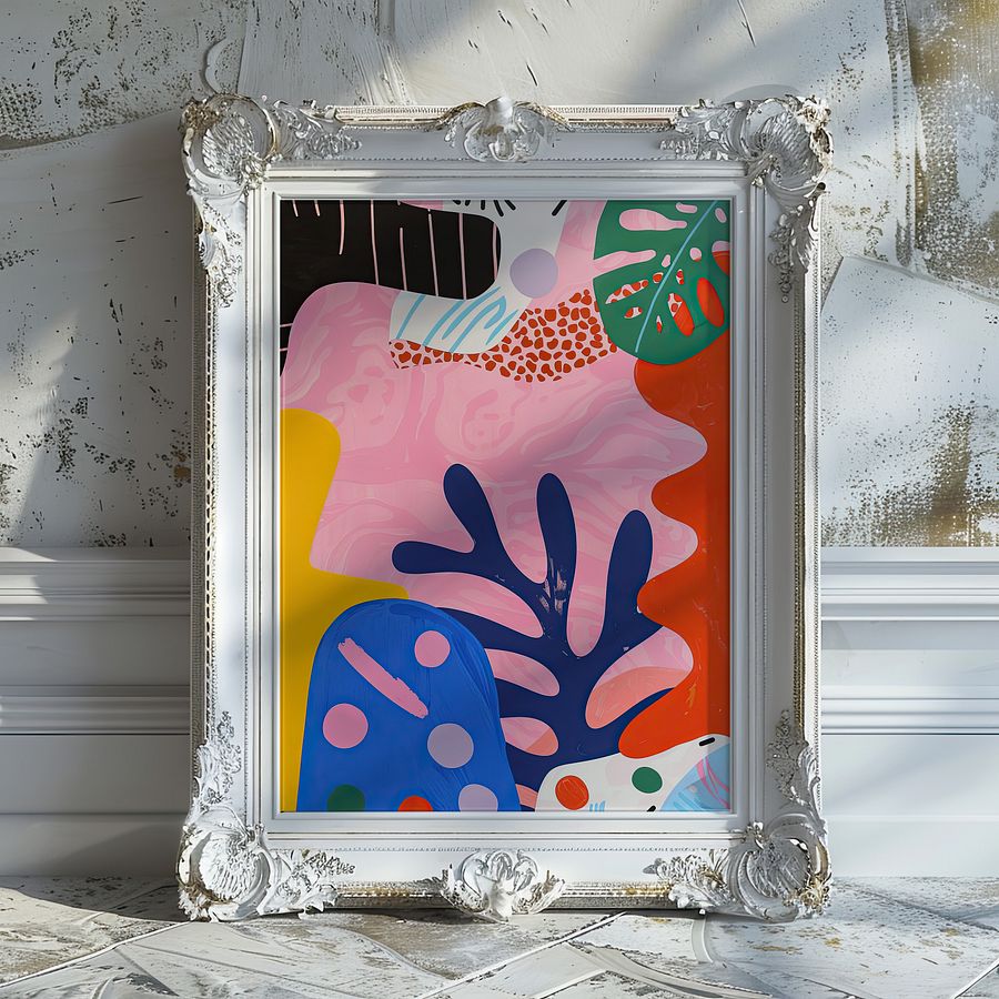 Colorful Maximalist DIGITAL Print Set of 6 product image (10)