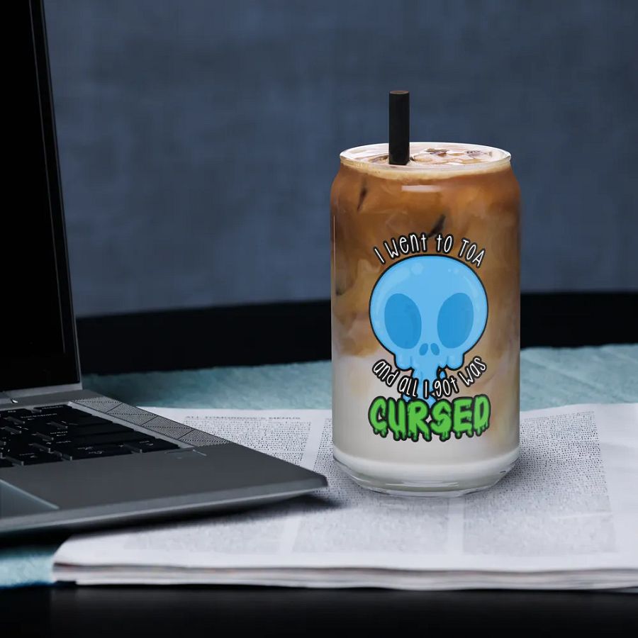 All I Got Was Cursed - Mage - Can Glass product image (3)