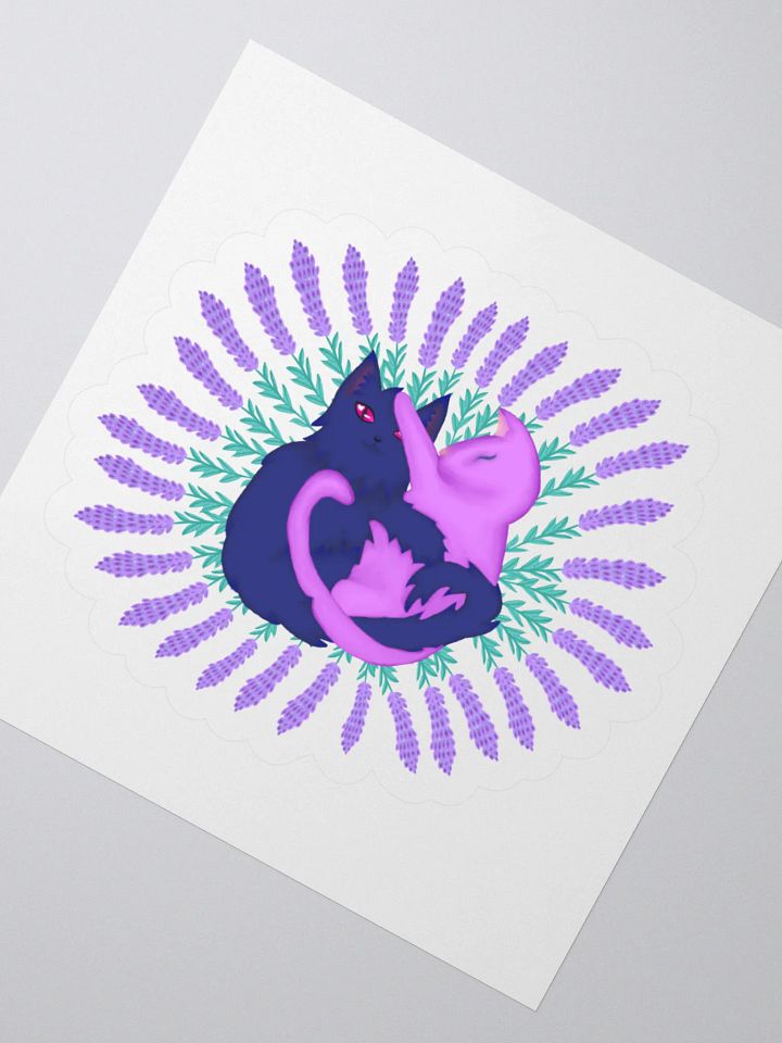 Bi Cats Sticker product image (4)