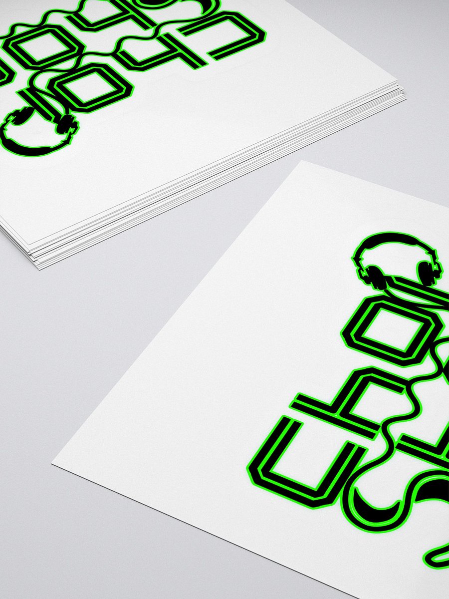 Neon Chop Shop Headphones Stickers product image (4)