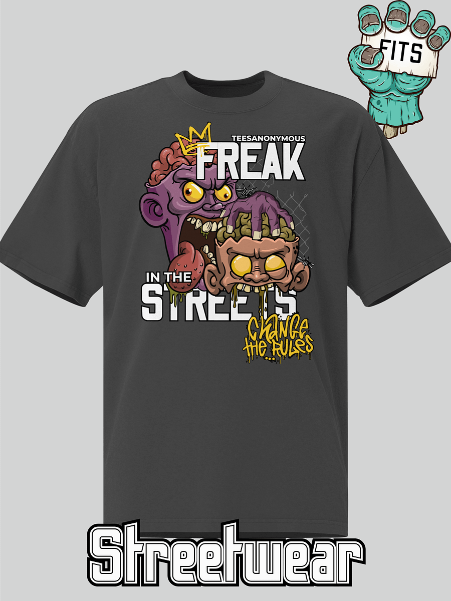 Streetwear Graphic Tee – Next Level by Freak in the Streets product image (1)