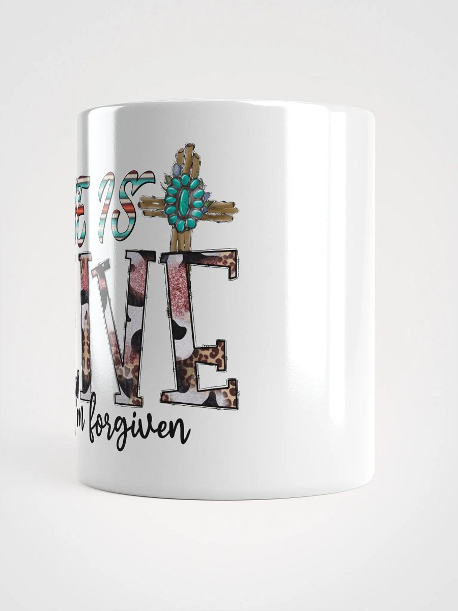 He Is Alive & I'm Forgiven - White Mug product image (3)