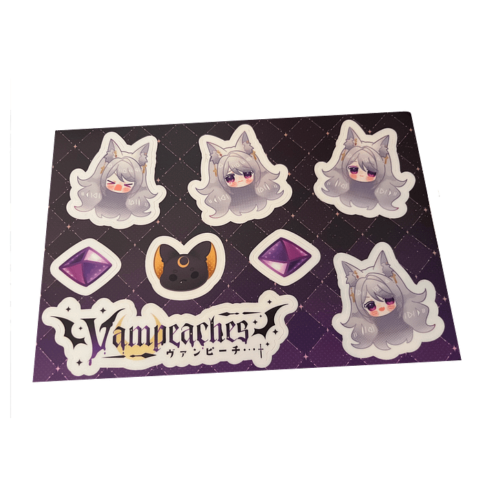 [Vampeaches Debut] Sticker Sheet product image (1)