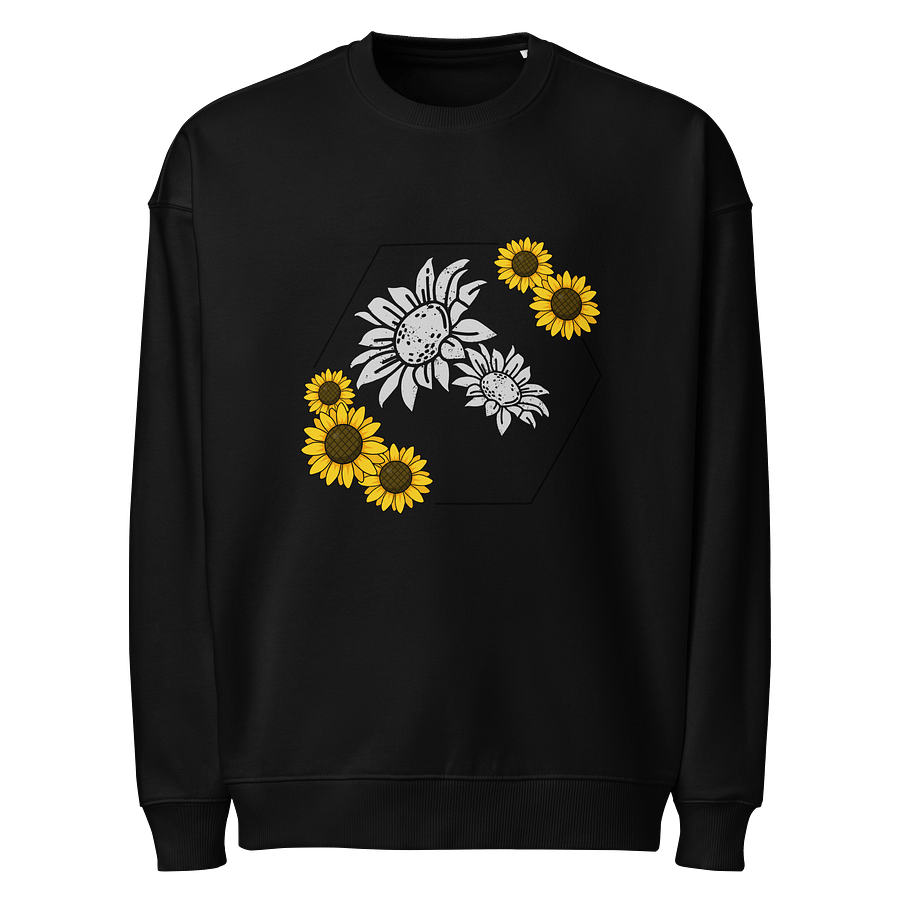 Sunflower Cluster Organic Sweatshirt product image (1)