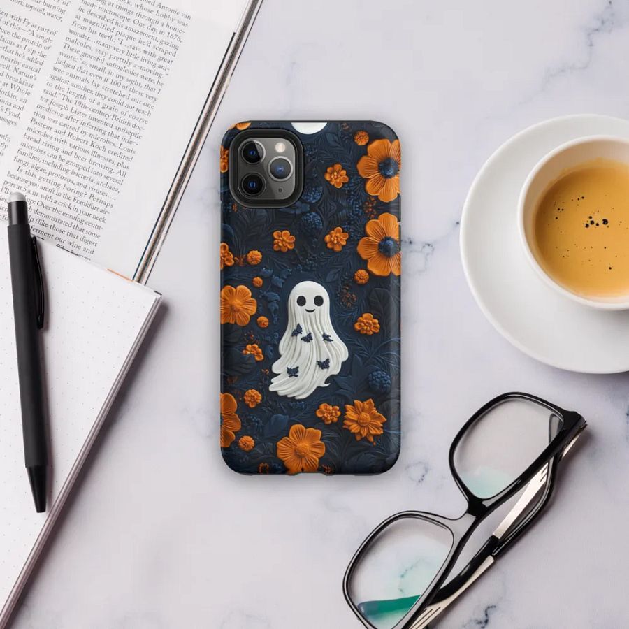 Spooky Floral Ghost iPhone Case – Halloween Edition product image (38)