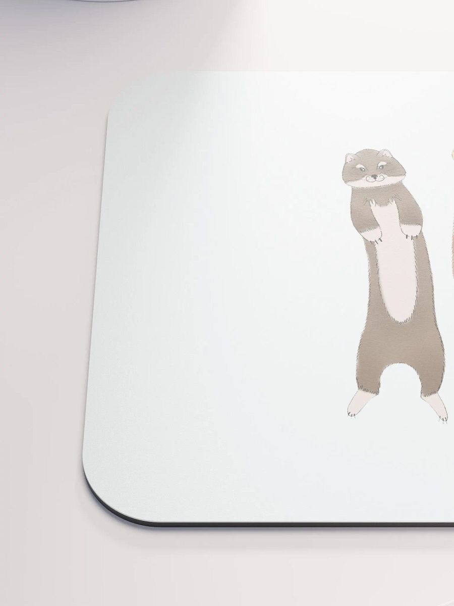 Cute Stoats Mouse Pad product image (6)