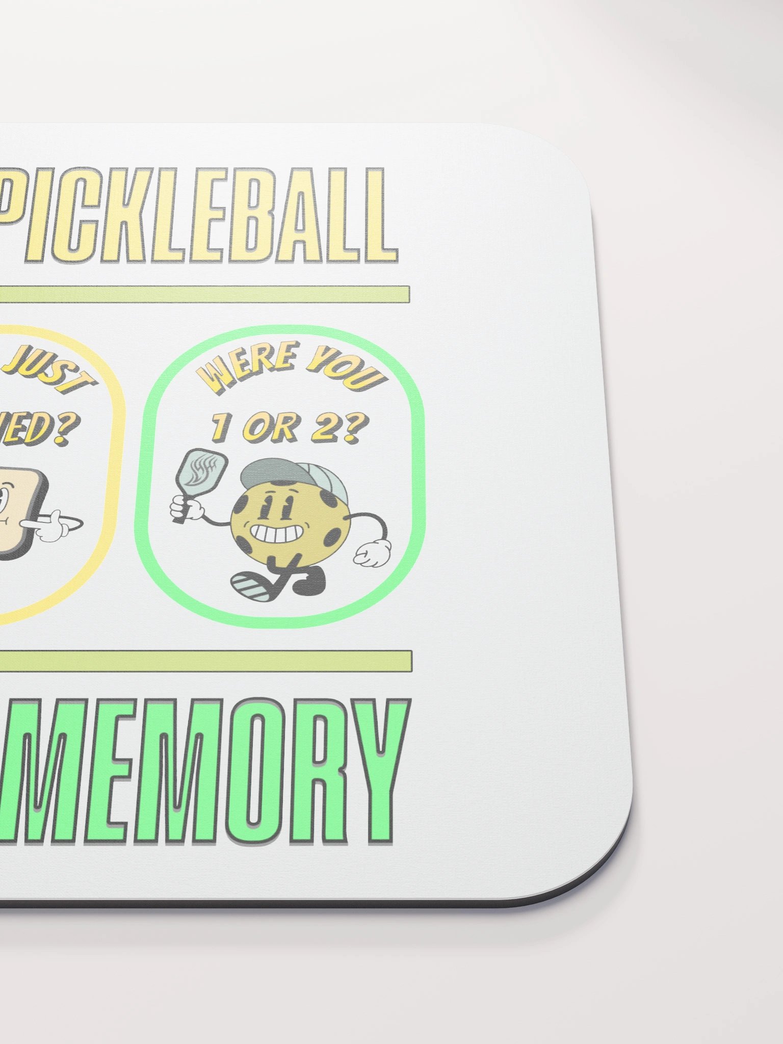 Playing Pickleball Improves Memory Booster Mouse Pad product image (5)