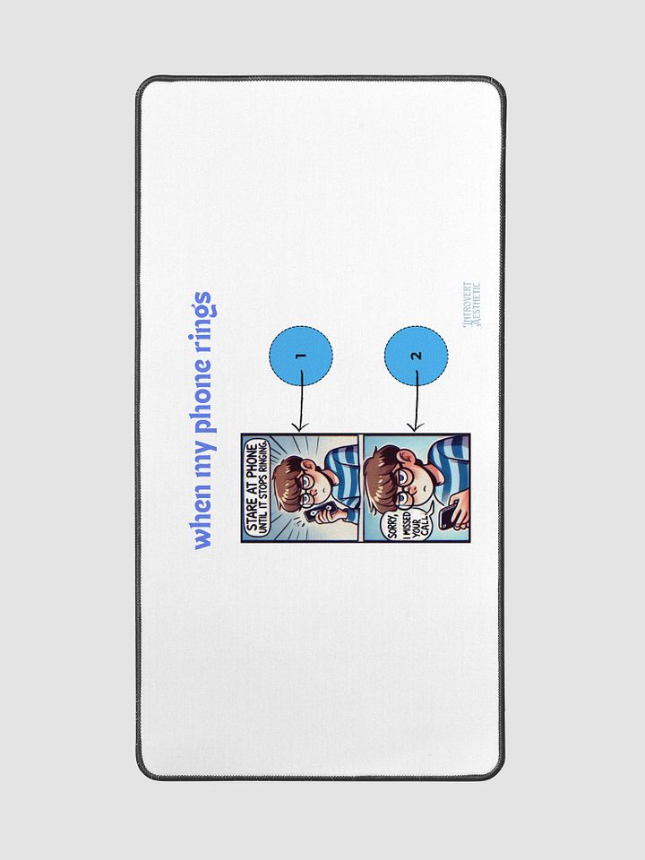 Phone Ringing Desk Mat product image (2)