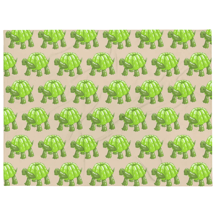 Jelly Tortoise Throw Blanket product image (1)