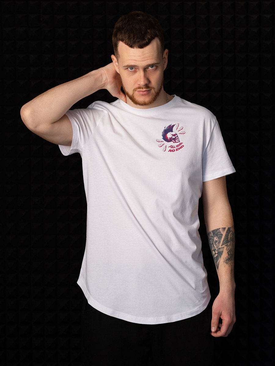 FULL SEND - NO END White Tee product image (3)