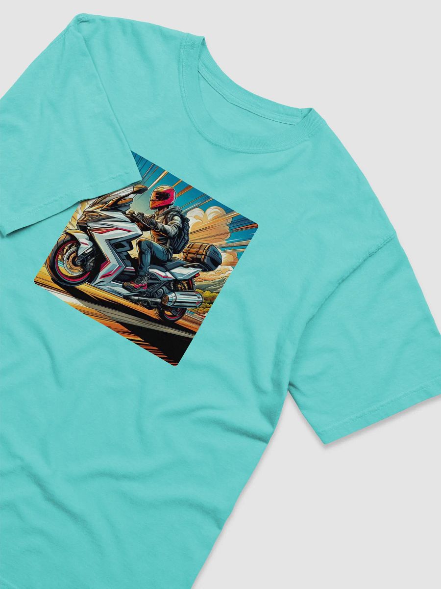 Ride On Comic Motorcycle T-Shirt product image (21)