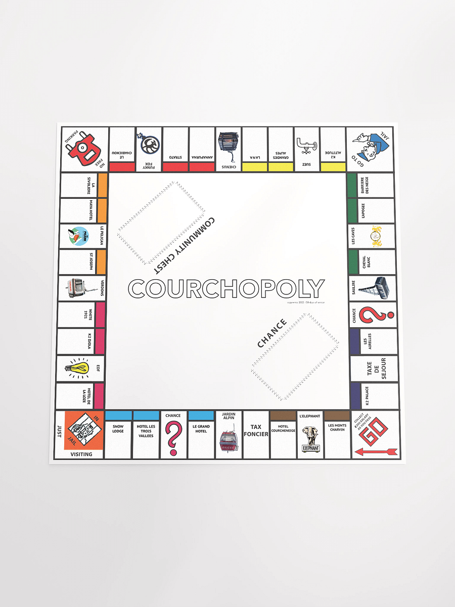 Courchevel Monopoly product image (4)