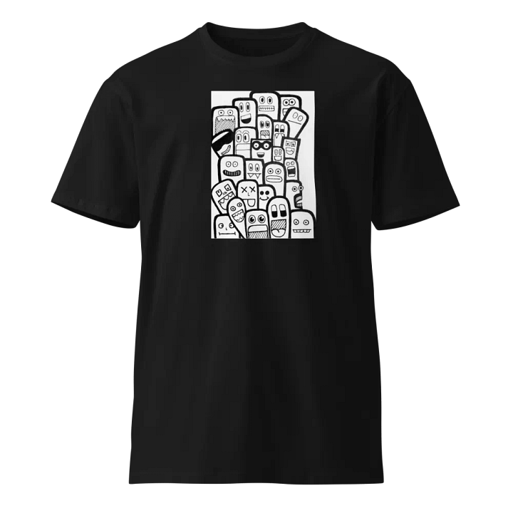 MY CHARACTER DOODLES - FRONT & BACK DESIGNS product image (1)