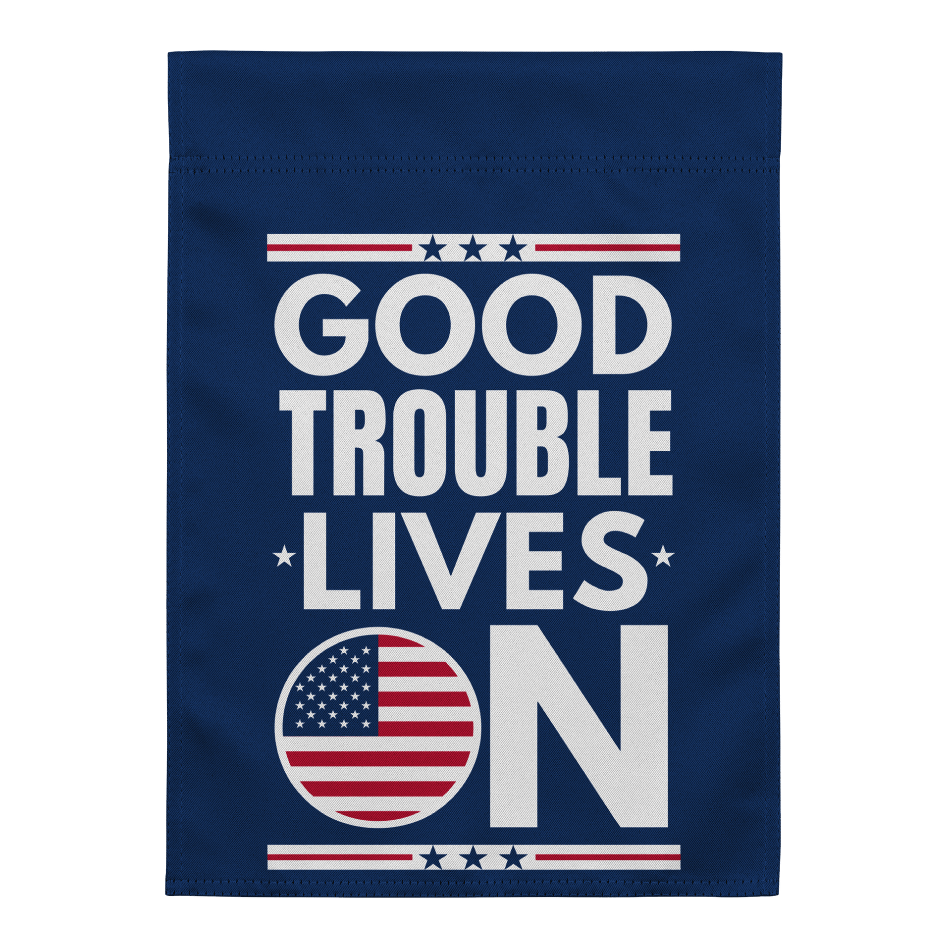Good Trouble Lives on Garden Flag Patriotic Yard Sign Porch Decor for Outdoor, Indoor product image (1)