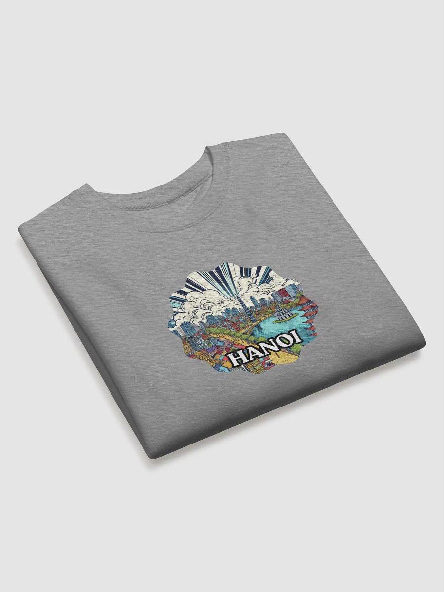 Cotton Heritage Premium Sweatshirt | AI Design Hanoi city Vietnam product image (4)