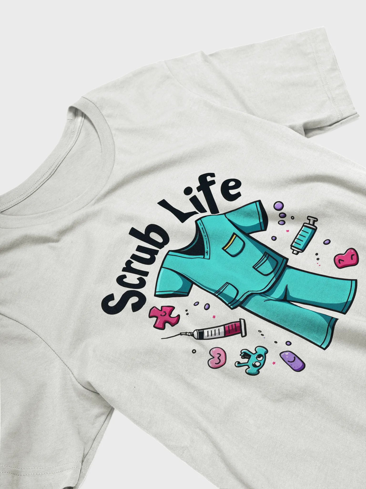 Scrubs Galore Playful T-Shirt product image (32)