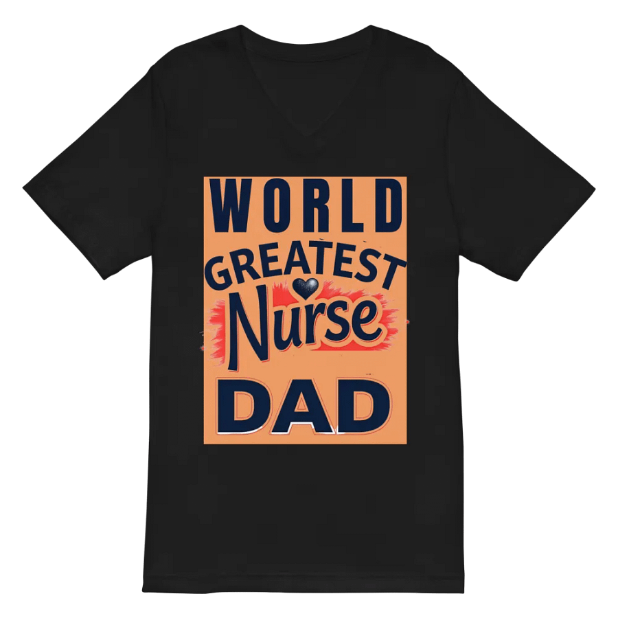 Heartfelt Nurse Dad V-Neck Tee product image (3)