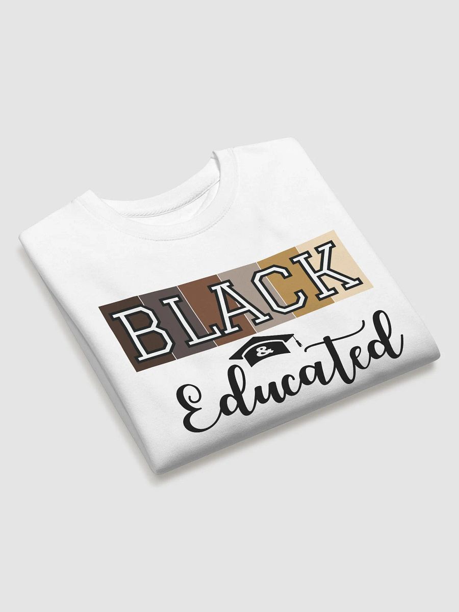 Black & Educated Design Classic Crewneck Sweatshirt product image (4)