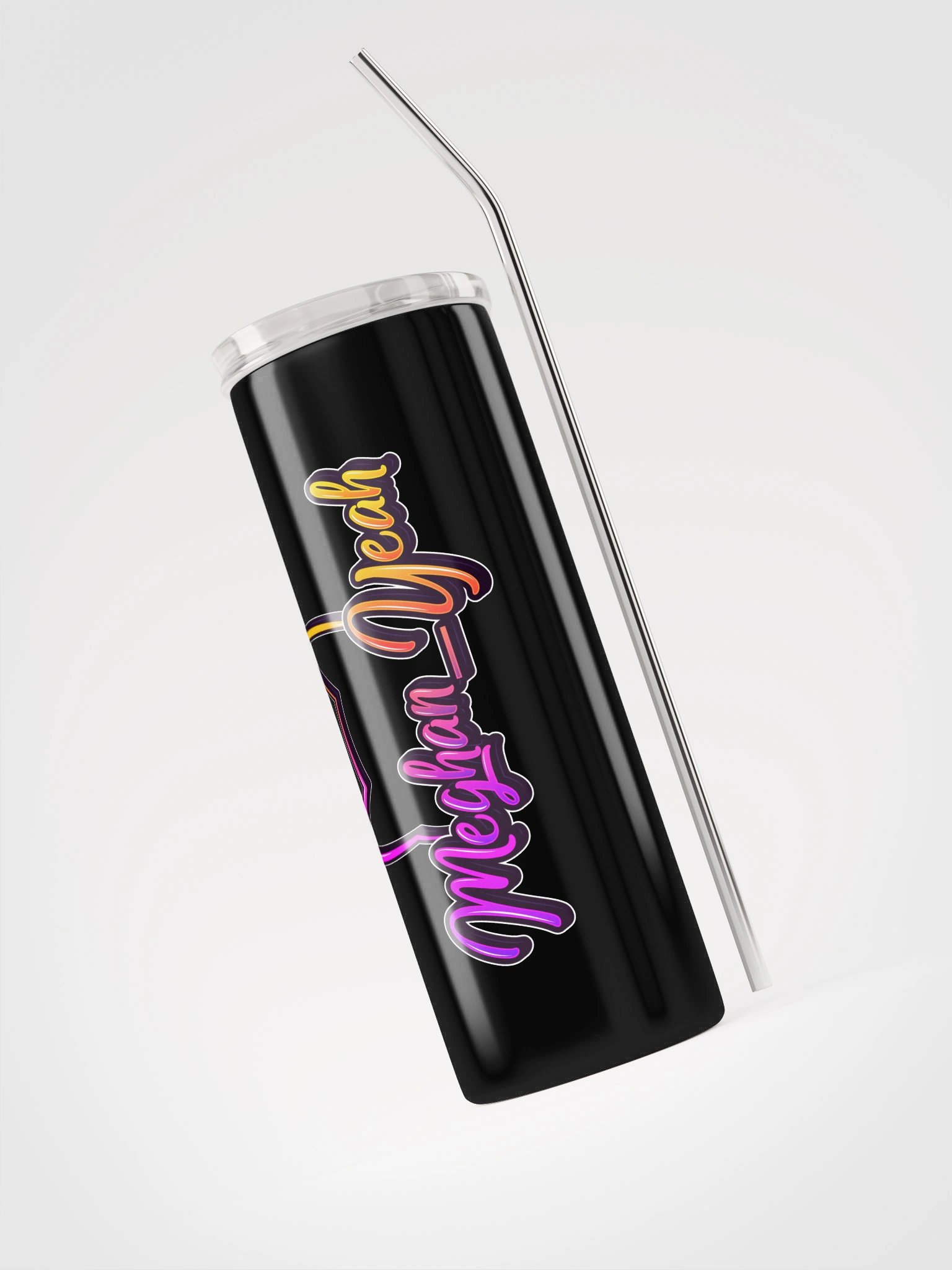 Meghan Yeah Stainless Steel Tumbler (Black) product image (3)