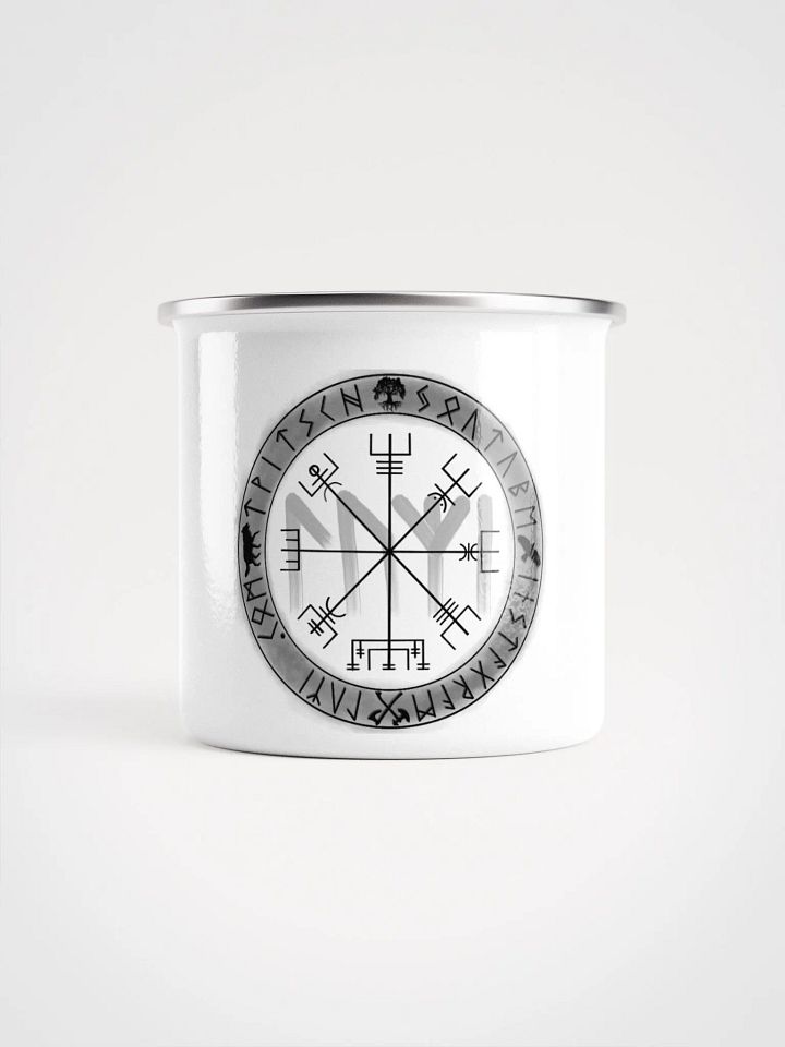 Nordische Runen | Vegvísir | Campingbecher product image (1)