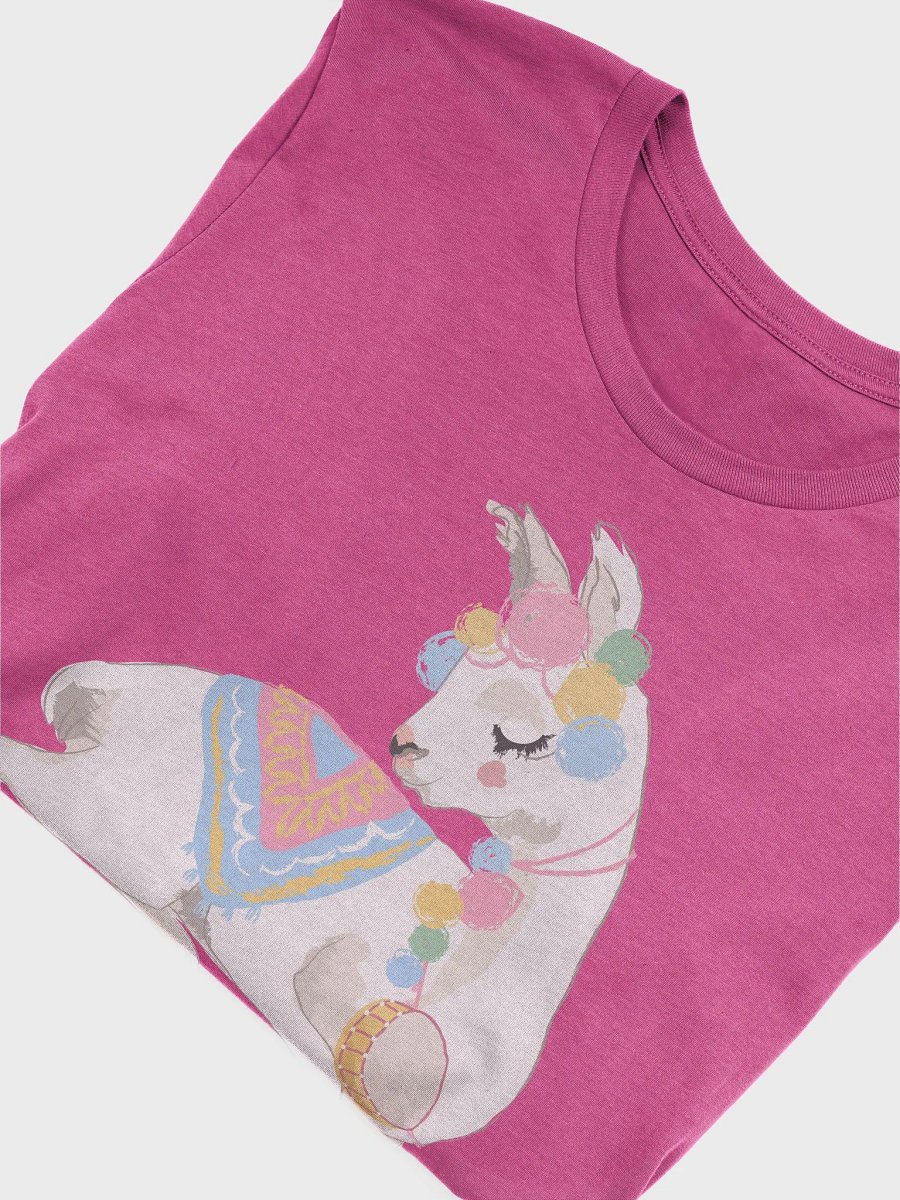 Cute Llama Bella Canvas T-Shirt product image (4)