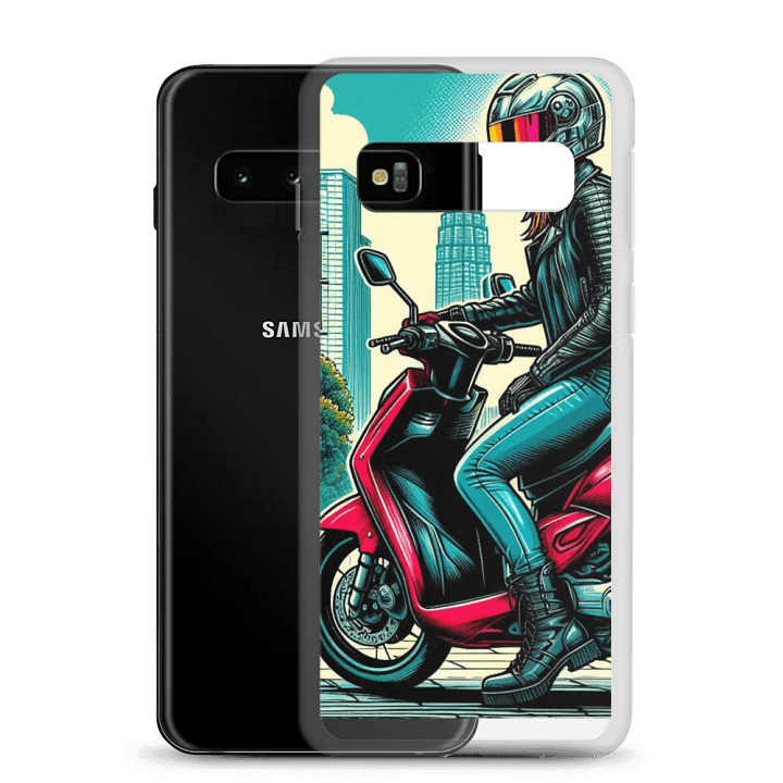 City Rider Samsung® Clear Case product image (22)