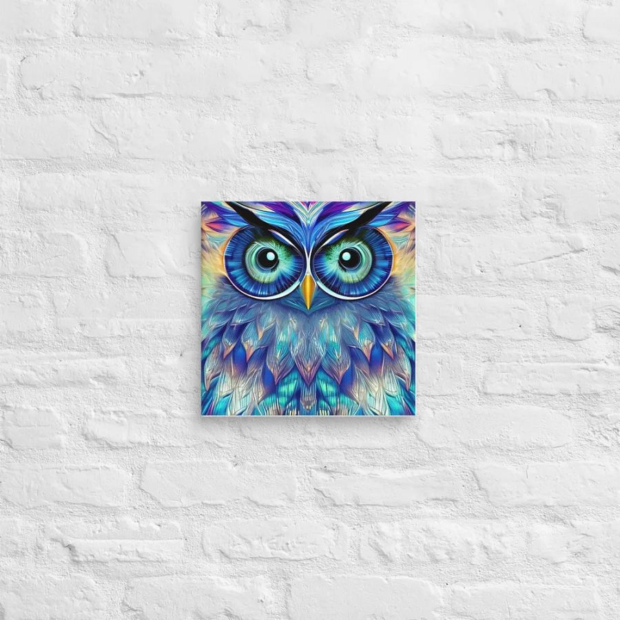 Fantasy Fractal Owl Art - v16 product image (12)