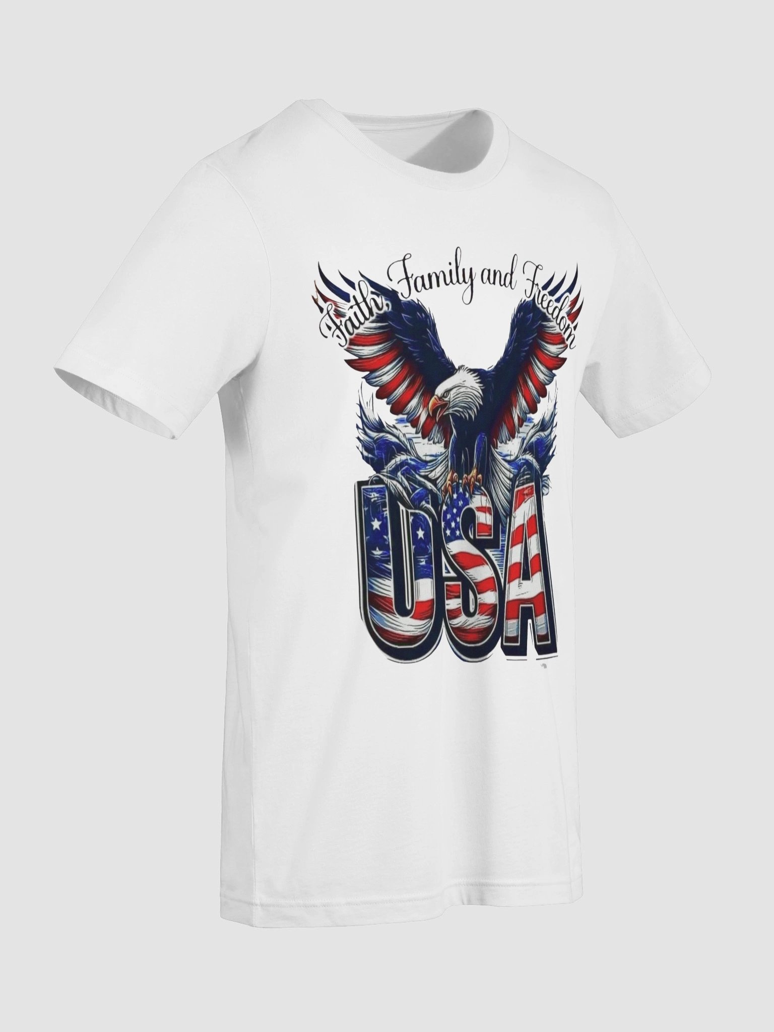 Freedom Eagle Patriotic T-Shirt product image (5)