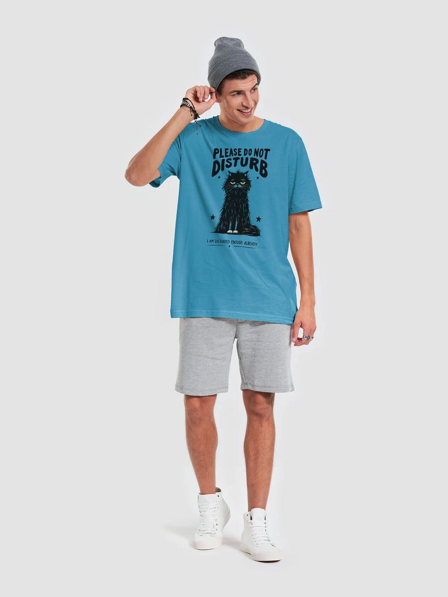Please Don't Bother Me Cat T-Shirt – A Statement of Feline Sass product image (6)