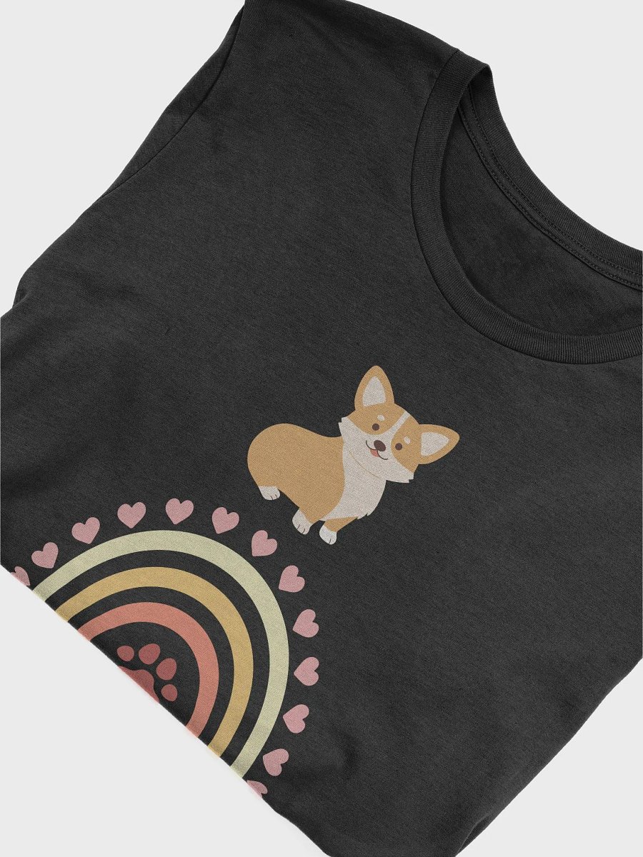 Rainbow Corgi Dog Mom T-Shirt product image (30)