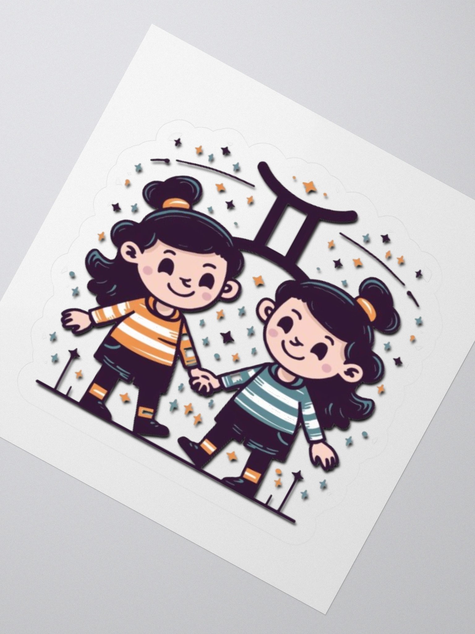 Gemini Twins Sticker product image (6)