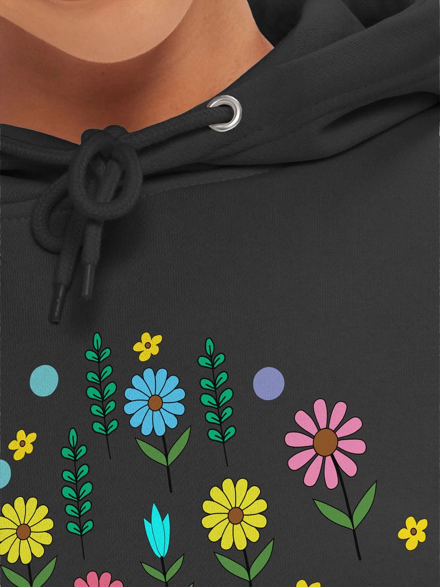 Floral Harmony Unisex Pullover Hoodie product image (7)