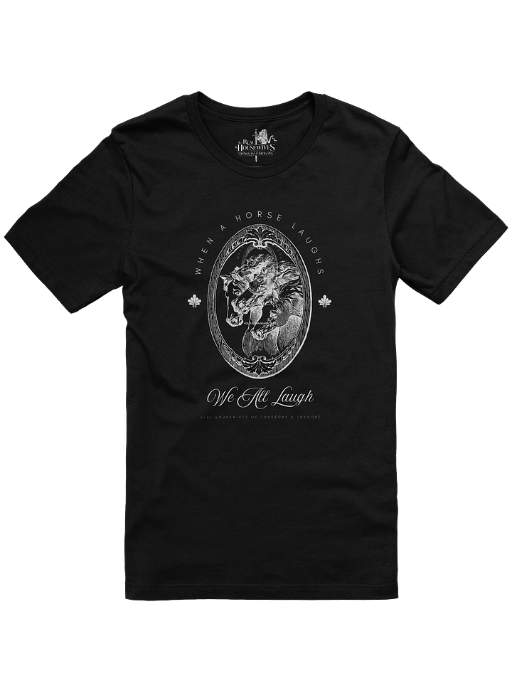 When A Horse Laughs Tee - White product image (1)