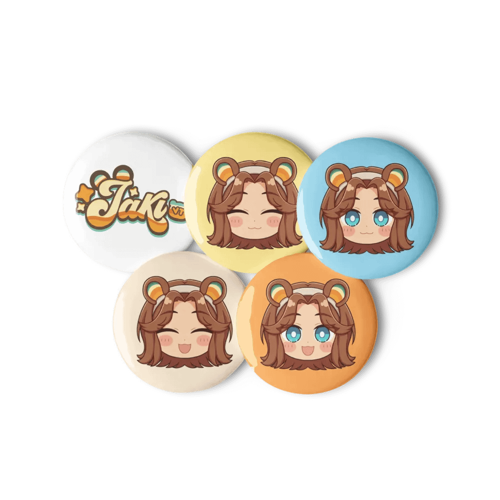 Chibi Jaki Pin Set product image (6)