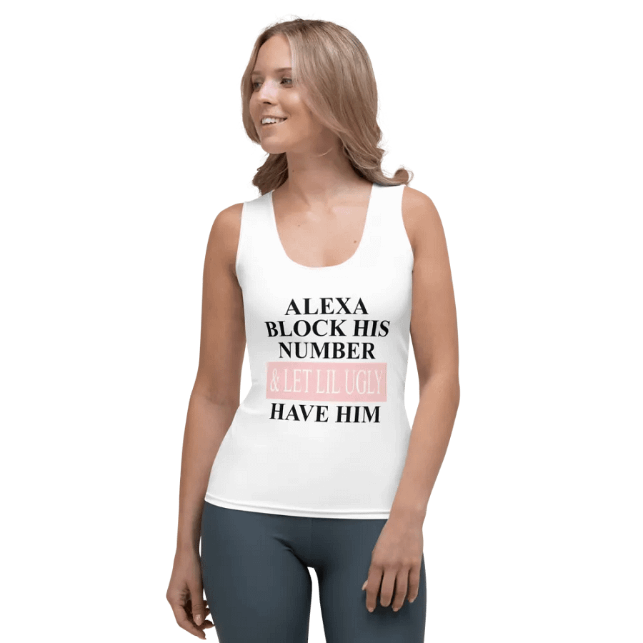 'Alexa, Block his #' Women's Tank Top product image (1)