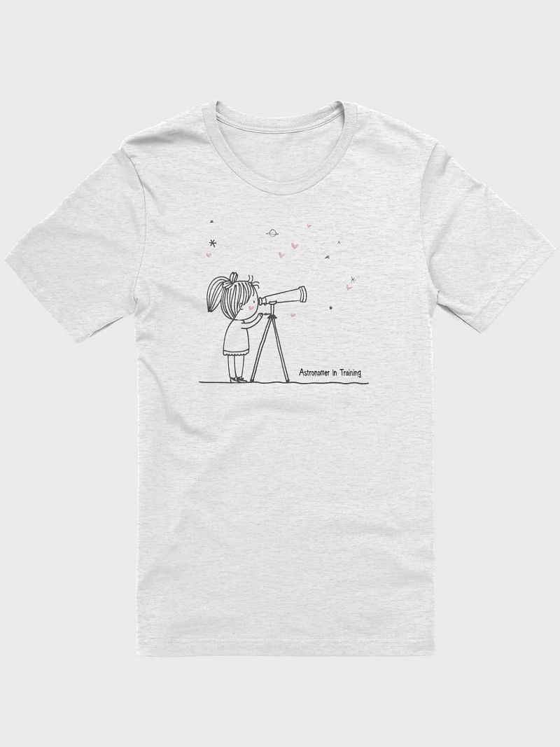 Little Girl Astronomer In Training