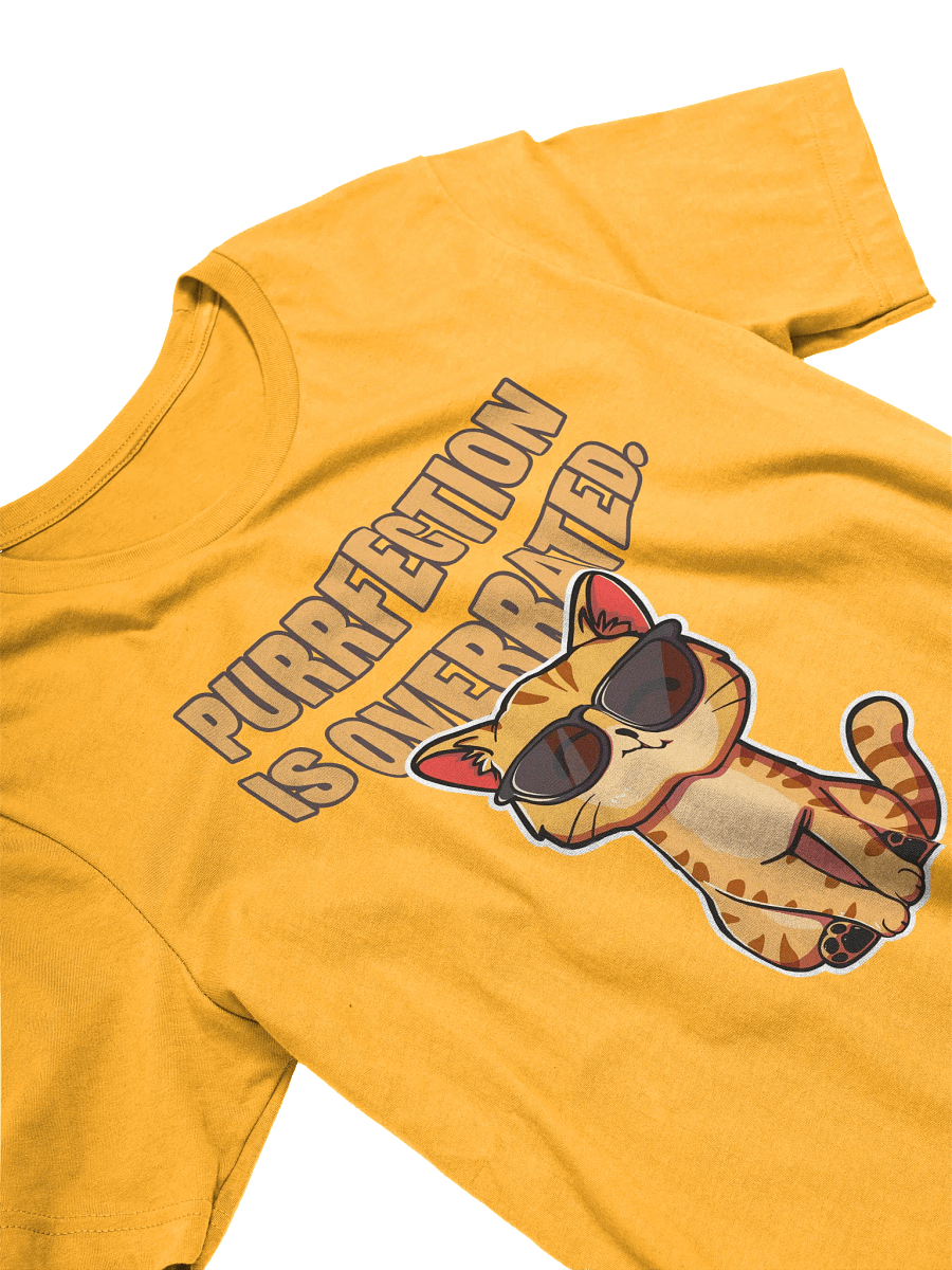 Purrfection Cat T-Shirt product image (2)