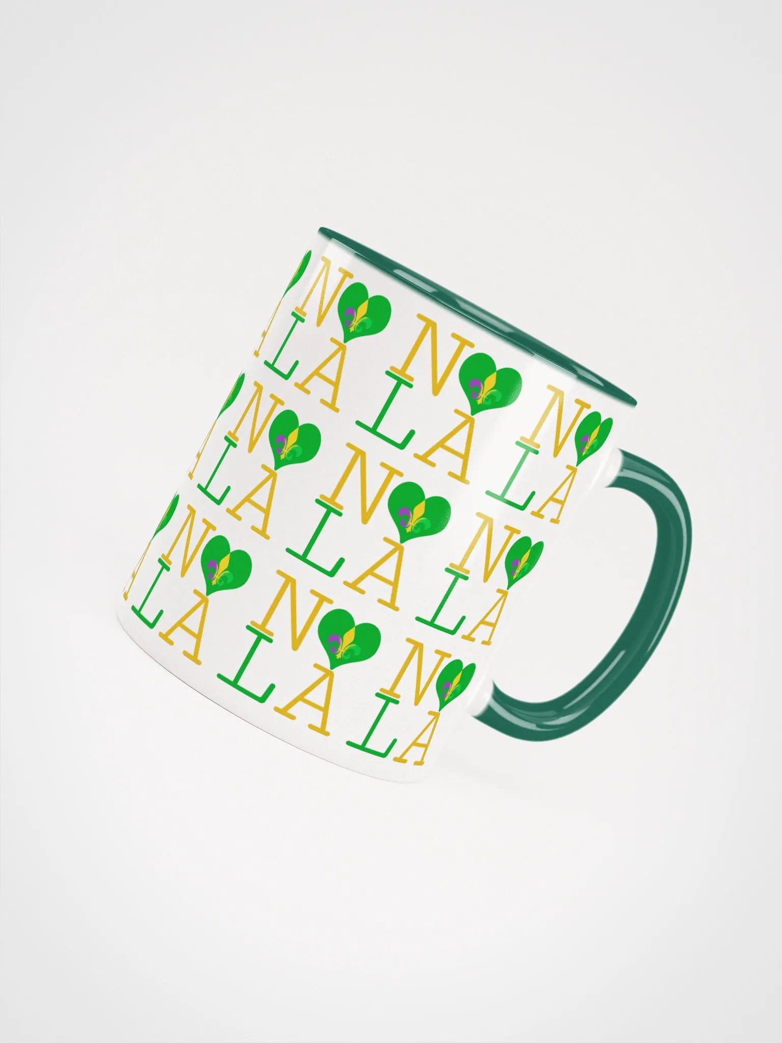 I LOVE NOLA **LEGACY COLOR MUG** (MARDI GRAS 2 FULL INFINITY) product image (19)