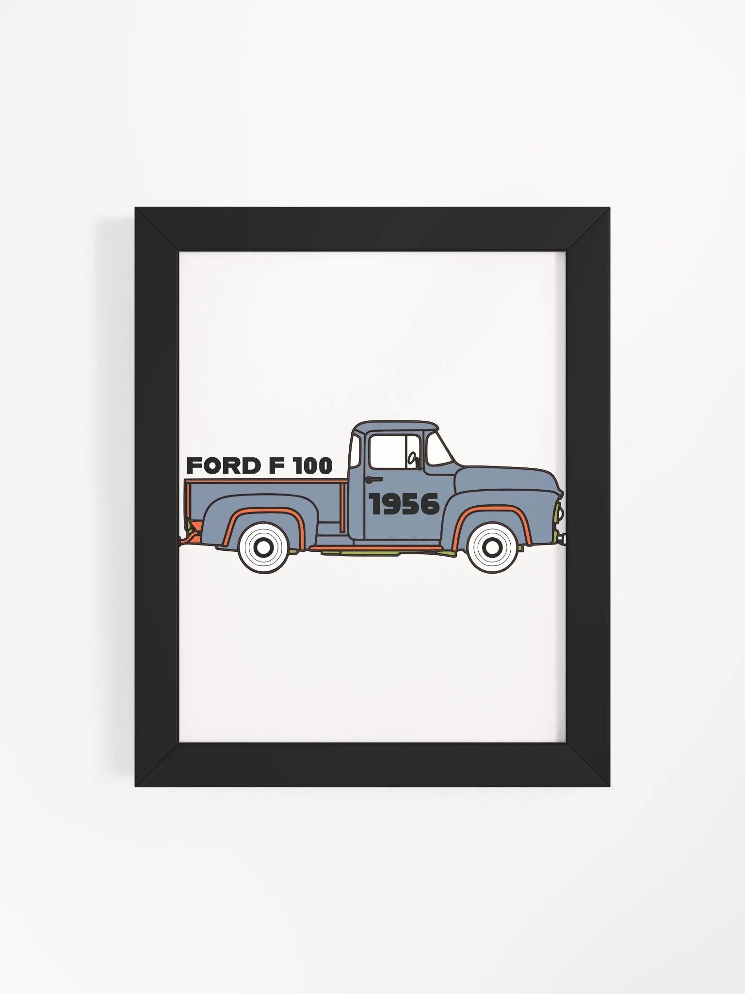 1956 Classic Pickup Truck Framed Poster product image (23)