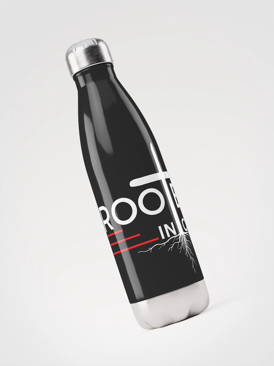 Rooted in Christ - Colossians 2:7 Stainless Steel Water Bottle product image (3)