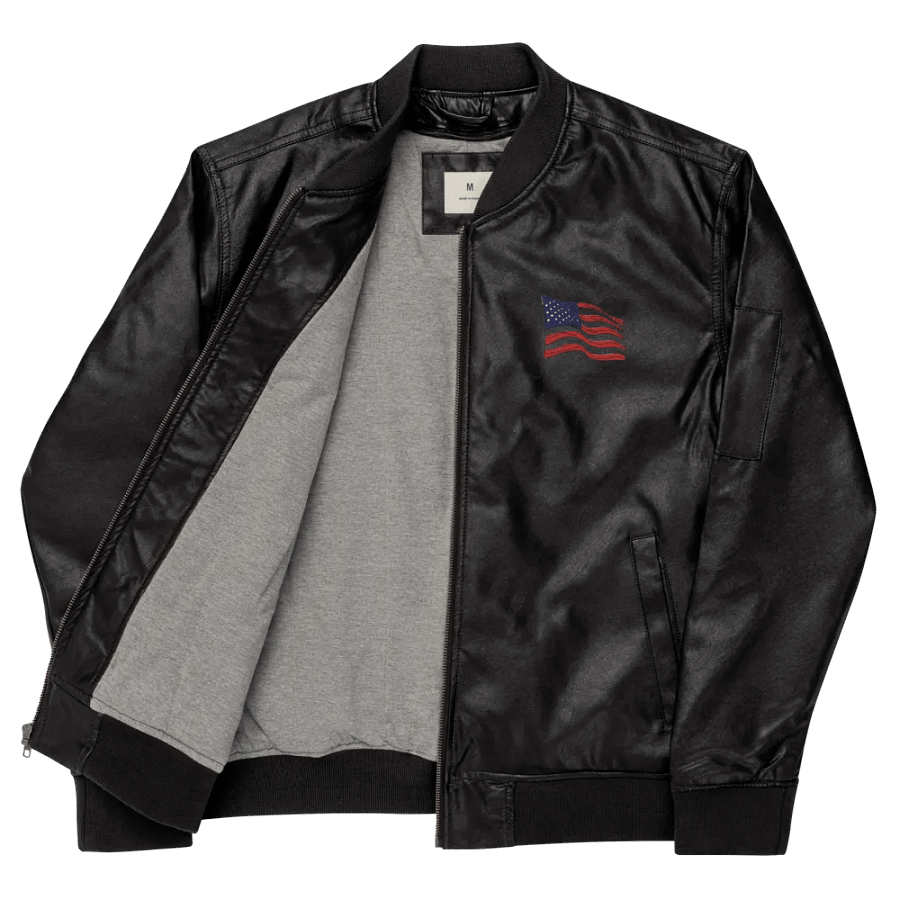 USA Flag Line Art Design Bomber Jacket product image (10)