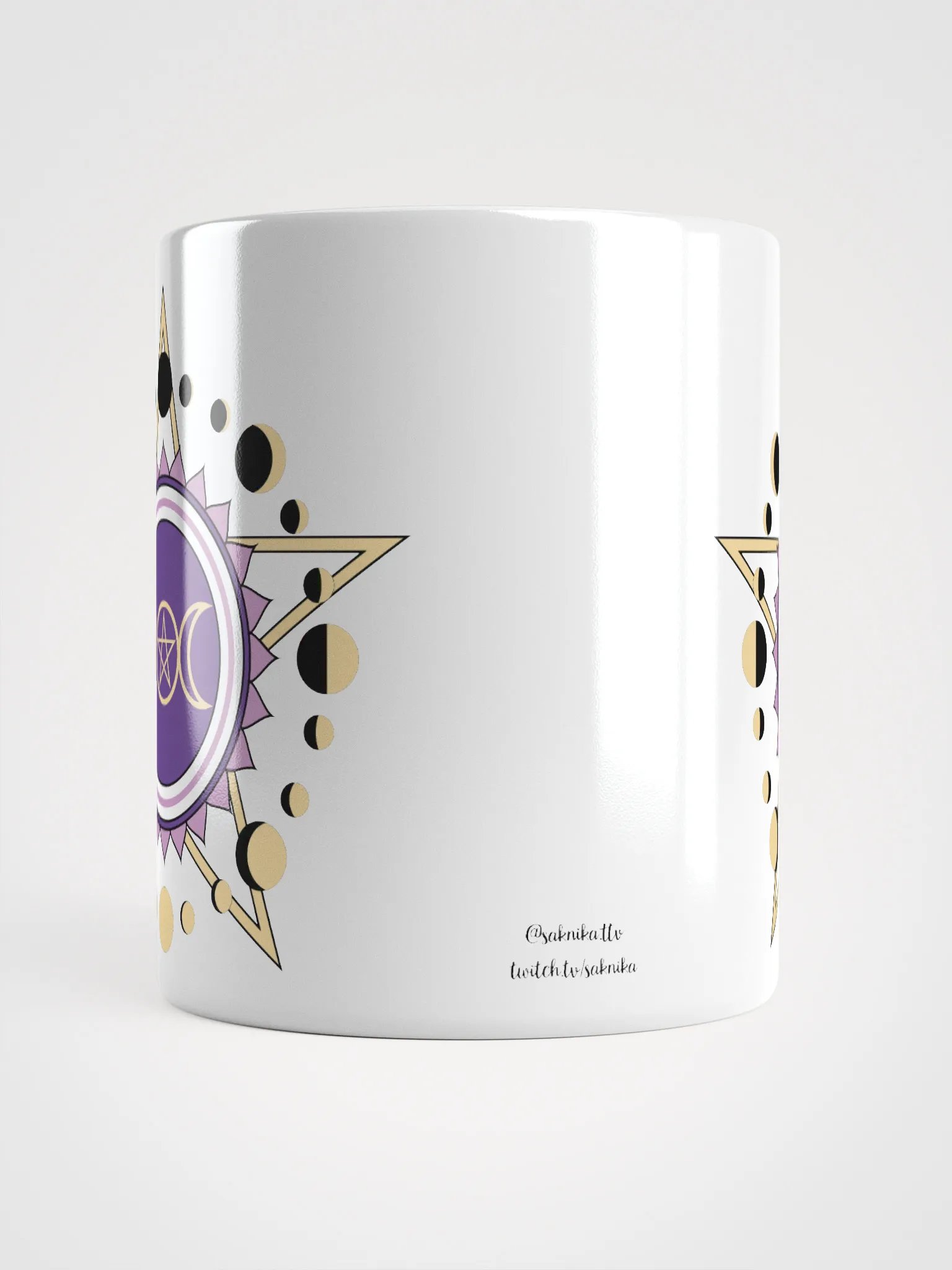 Moon Phase Mandala Mug - White product image (13)