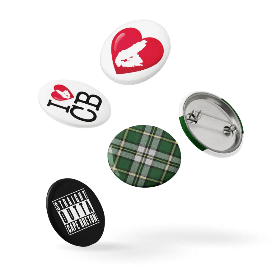 CAPE BRETON PINS (SET OF 5) ASSORTED product image (5)