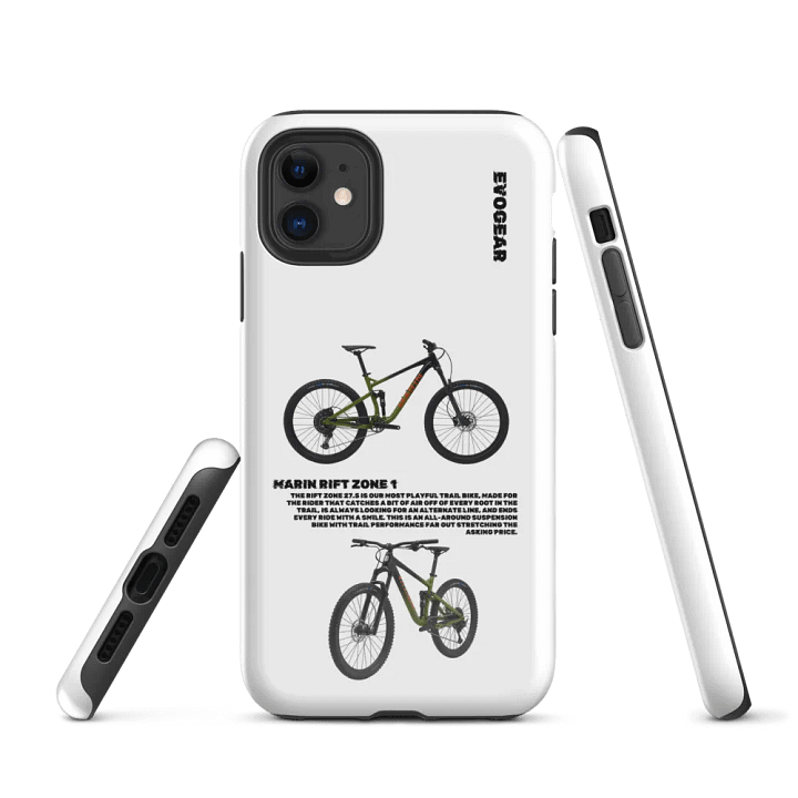 White Marin Rift Zone 1 iPhone Case product image (1)